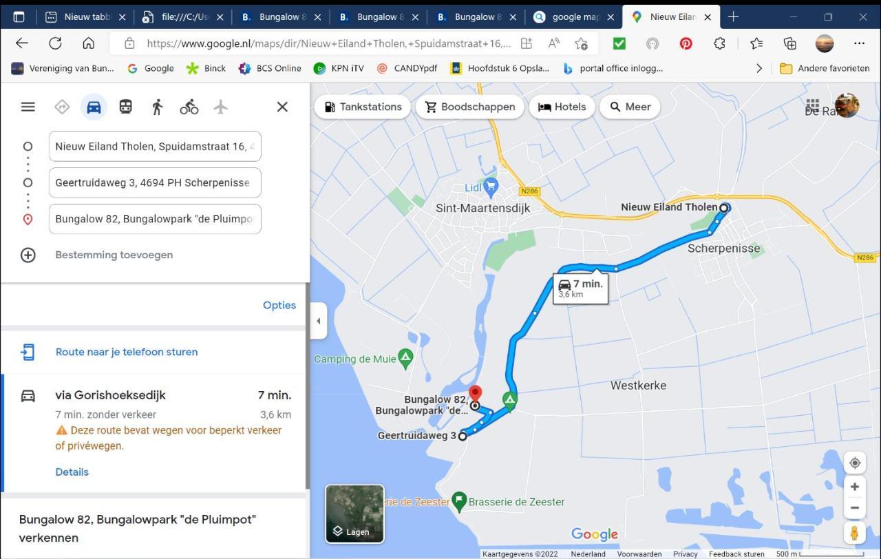 Bungalow De Pluumpot Scherpenisse Kültér fotó